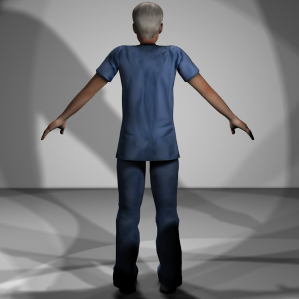 3d model rigged medical personnel - Medical Personnel Collection Rigged - Men #2 by MasonMotion